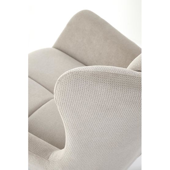 BYRON béžové relaxační křeslo 