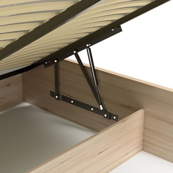 CALI postel 180/200 s lamelami C16 artisan