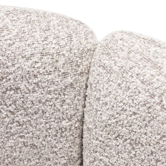 Čalouněná barová židle Castelo šedobéžová