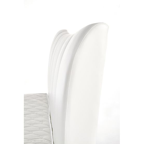 Čalouněná postel SANDY 160 x 200 cm - bílá