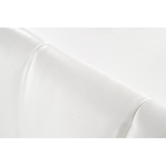 Čalouněná postel SANDY 160 x 200 cm - bílá