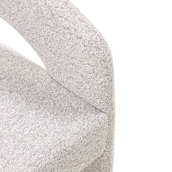 Čalouněná židle Castelo šedobéžová