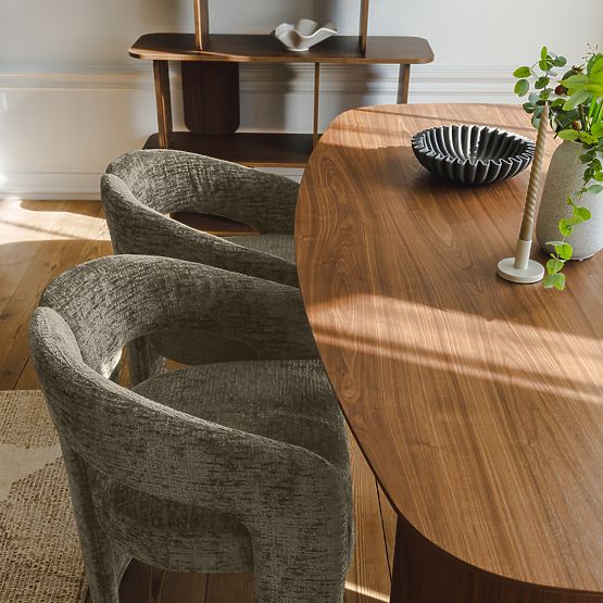 Čalouněná židle Castelo zelená