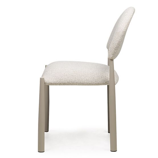 Čalouněná židle Maze béžovošedá