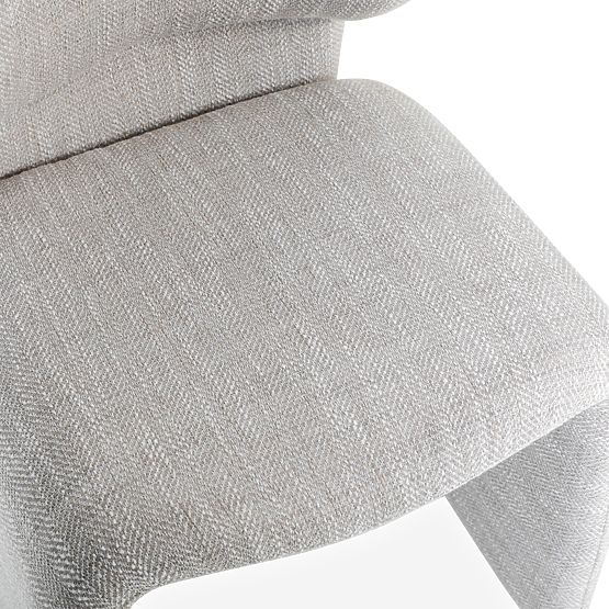 Čalouněná židle Nabila, béžovošedá