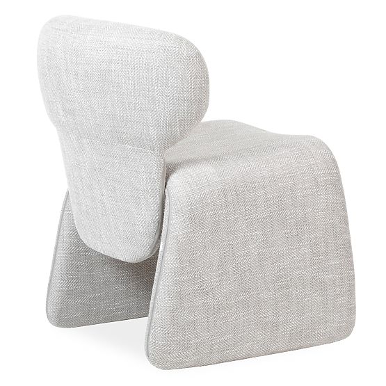 Čalouněná židle Nabila, béžovošedá