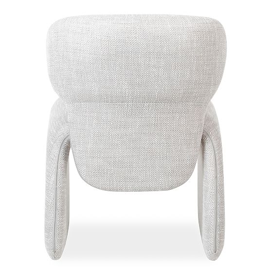 Čalouněná židle Nabila, béžovošedá