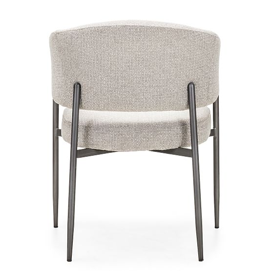 Čalouněná židle Umbra béžová/šedá