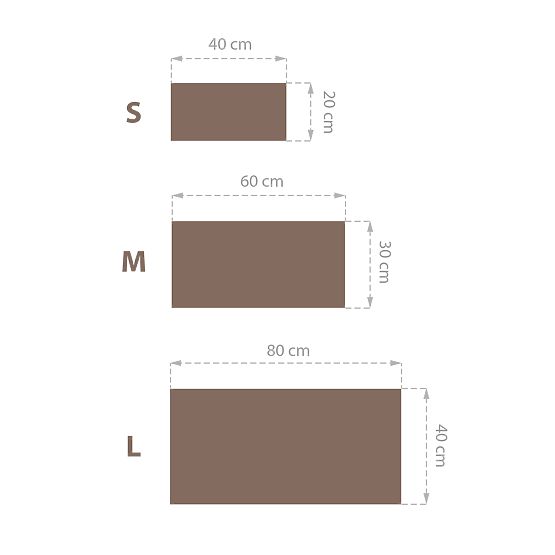 Čalouněný panel Klasik - kakaový
