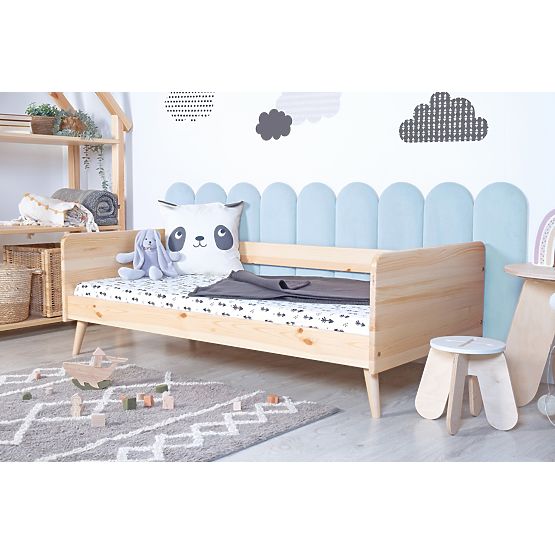 Čalouněný panel Oblouček - baby blue