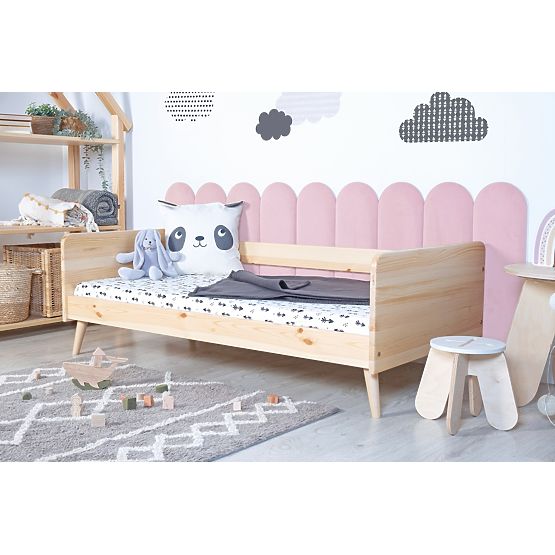 Čalouněný panel Oblouček - pudrově růžová 