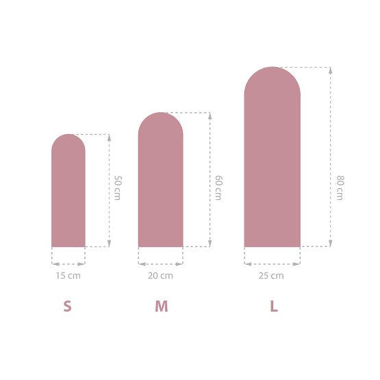 Čalouněný panel Oblouček - růžový 