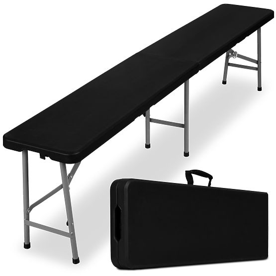 Cateringová sada Feta 180 Black +2 lavice