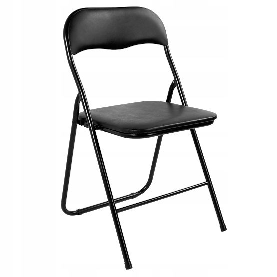 Cateringová sada FETA BLACK 180 cm + 6 židlí BASICO