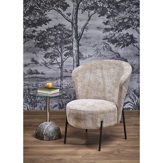 CEZAR relaxační křeslo, béžové (1p=1ks)