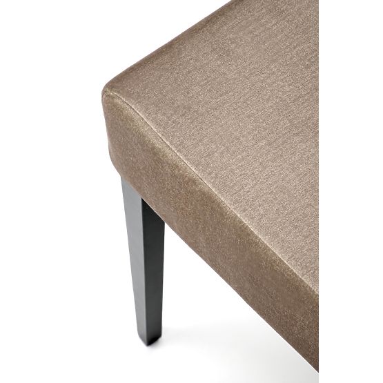 CLARION 2 židle černá / čalounění: MONOLITH 09 (tmavě hnědá) 