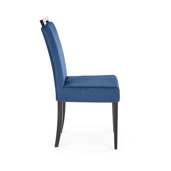 CLARION 2 židle černá / potah: MONOLITH 77 (tmavě modrá) 