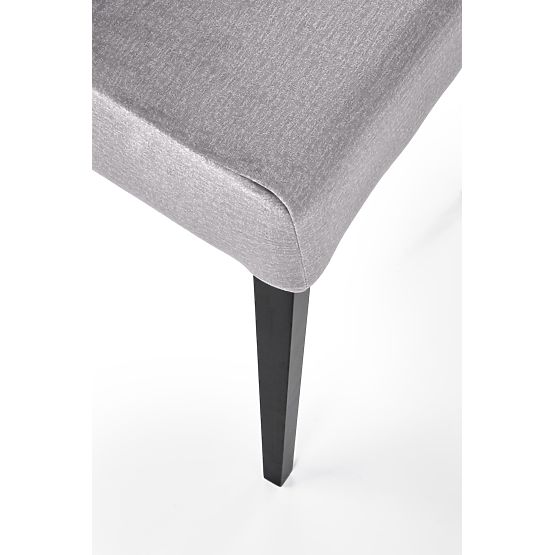 CLARION 2 židle černá / potah: MONOLITH 85 (popel) (1p=2ks)