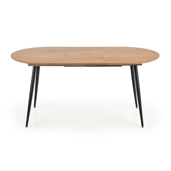 COLORADO rozkládací stůl, deska - zlatý dub, rám - černý 