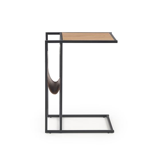 COMPACT konferenční stolek dub zlatý/černý (1p=1ks)