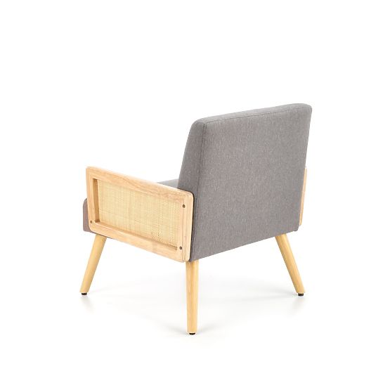 CORFU křeslo šedé (1p=1ks)