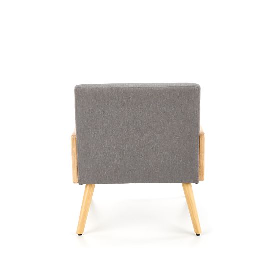 CORFU křeslo šedé (1p=1ks)