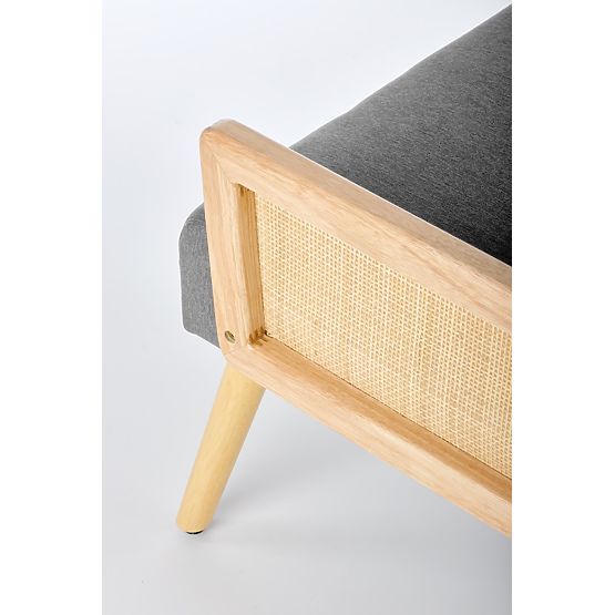 CORFU křeslo šedé (1p=1ks)