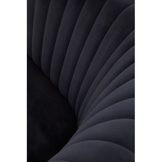 CROWN relaxační křeslo černé / zlaté