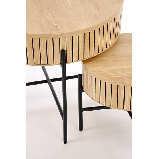 DANTE sada 2 lavic, přírodní / černá (1p=1sada)