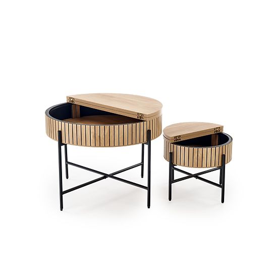 DANTE sada 2 lavic, přírodní / černá (1p=1sada)