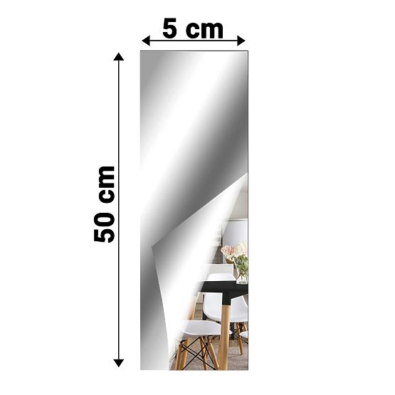 Dekorativní akrylové zrcadlo Oblong 50 cm