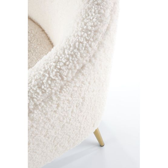 Designové křeslo GRIFON - krémové