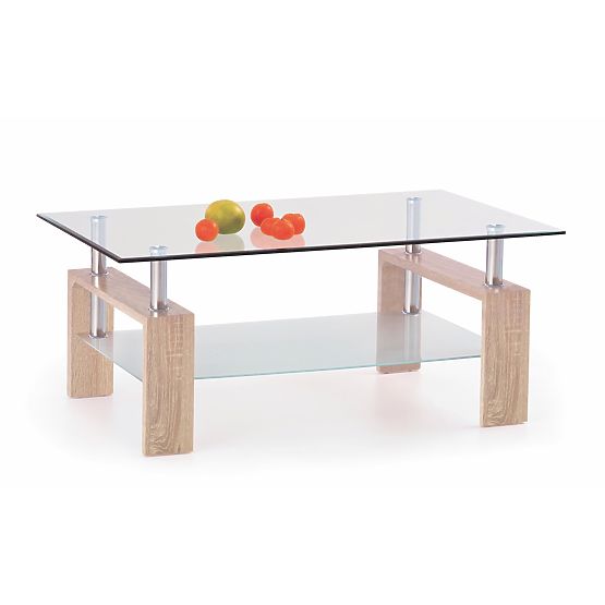 DIANA H konferenční stolek dub sonoma (2p=1ks)