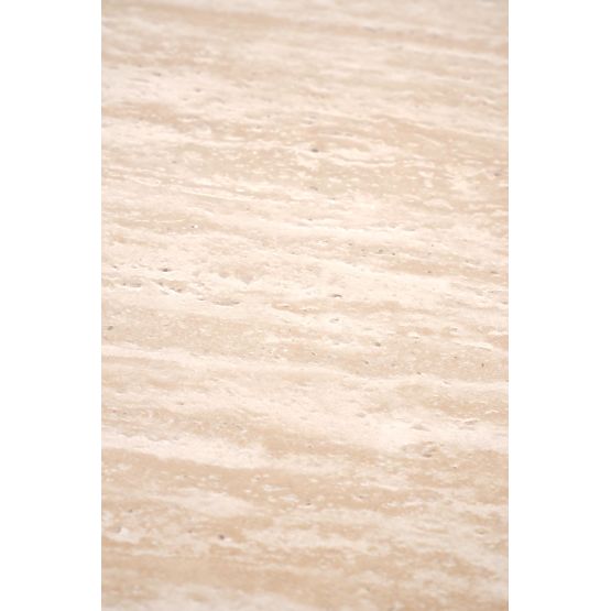 DOROTEA_S konferenční stolek travertin / ořech (2p=1ks)