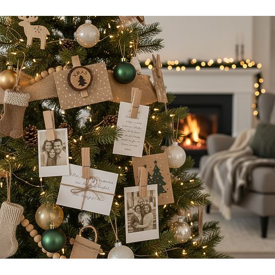 DŘEVĚNÉ KOLÍČKY 8 KS STROMEČKY KL-21X11