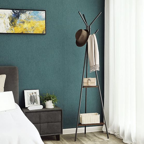 Dřevěný podlahový stojan na oblečení LOFT