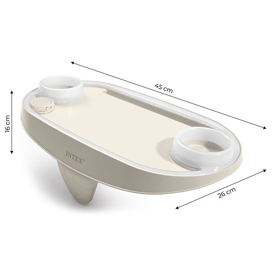Držák na nápoje s LED podsvícením a místem na tablet telefon SPA INTEX 28520