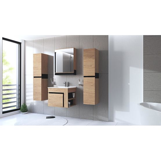 DUESA Skříňka pod umyvadlo 60/1S zlatý dub (1p=1ks)