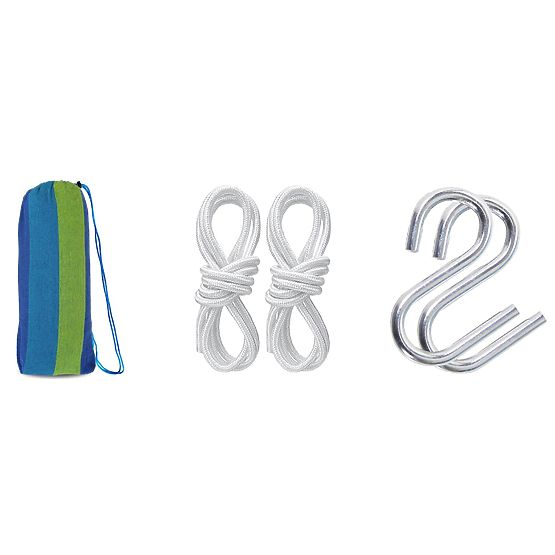 Dvouosobová houpací síť 480143A BLUE