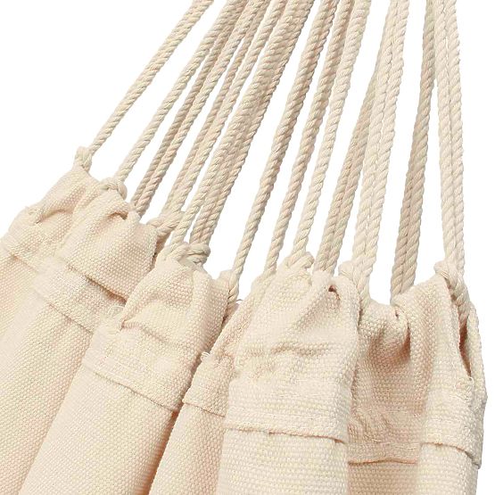 Dvouosobová pletená provazová houpací síť 400256