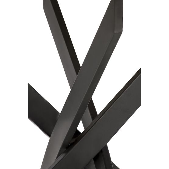 EDGAR stůl, deska - zlatý dub, nohy - černé (2p=1ks)