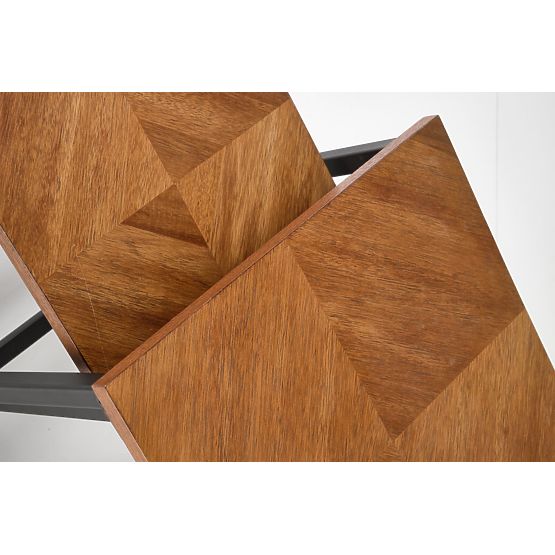 ELZA sada 2 lavic, ořechová / černá (1p=1ks)