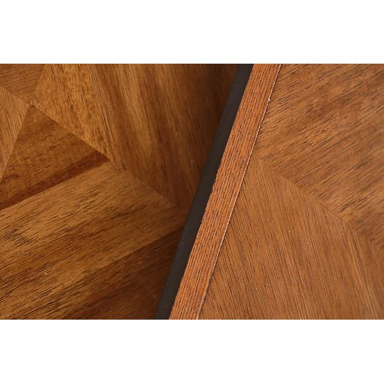 ELZA sada 2 lavic, ořechová / černá (1p=1ks)