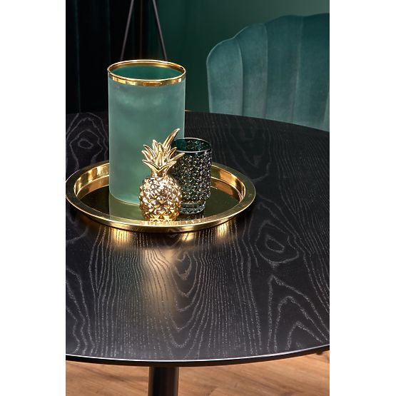 EMBOS stůl černý / zlatý (2p=1ks)