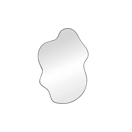 ESSENT nástěnné zrcadlo, černé (1p=1ks)