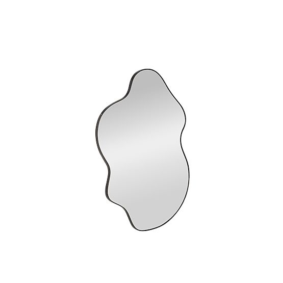 ESSENT nástěnné zrcadlo, černé (1p=1ks)