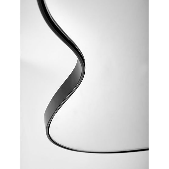 ESSENT nástěnné zrcadlo, černé (1p=1ks)