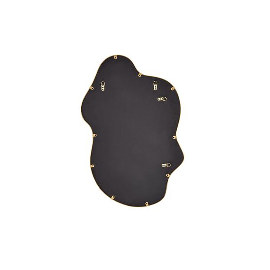 ESSENT nástěnné zrcadlo, zlaté (1p=1ks)