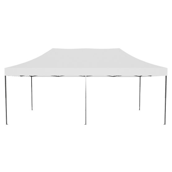 Expresní obchodní pavilon - 3x6 m - bílý