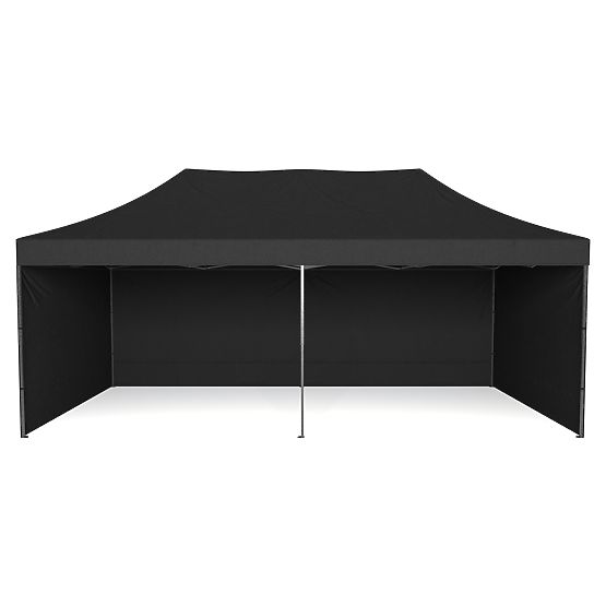 Expresní obchodní pavilon - 3x6 m - černý